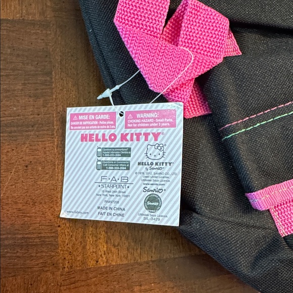 Hello Kitty Sanrio Backpack Knapsack New with Tags - Picture 6 of 12